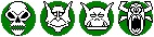 4 Monster Icons
