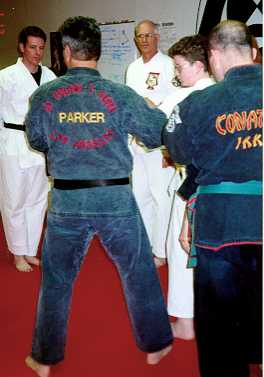 Ed Parker Jr. Instructing Class
