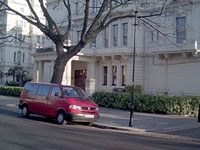 London 1999:  Columbia Hotel