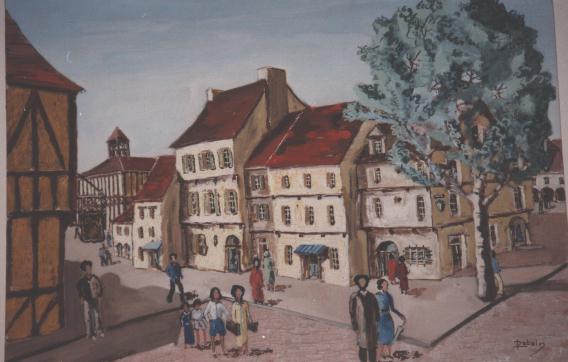 Rue en Normandie