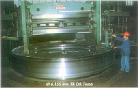 6.155 mm'lik Dik Torna