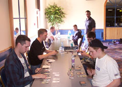 Me vs. Will P, Chris vs. Brian, Shawn vs. Will G, and Mike on the sidelines