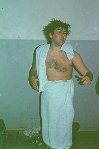 Serpico dopo il bagno turco (il fumo  della sua sigaretta)