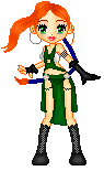ahh! i love her outfit!