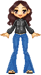 like her jacket and pants! 