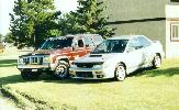 Cherokee and Impreza