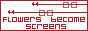 Flowers Become Screens