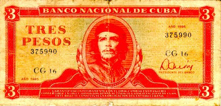 Billete de 3 Pesos - Anverso. 46 Kb/jpg