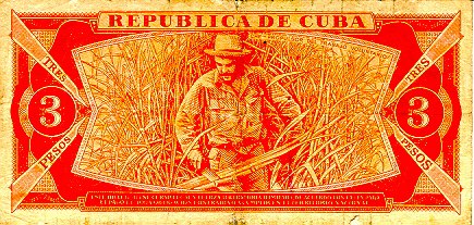 Billete de 3 Pesos - Reverso. 58 Kb/jpg