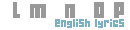 - ban # a b c d e f eng -
