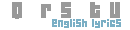 - ban # a b c d e f eng -