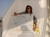 Divebriefing mit Andrea