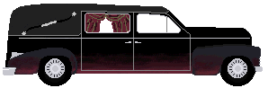 A graphic of the hearse I'll someday own!