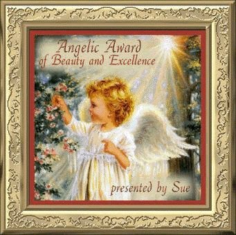 Thank you, Sue for this beautiful award!