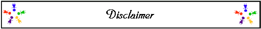  Disclaimer 