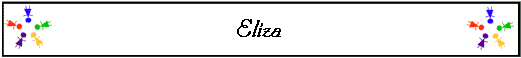  Eliza 