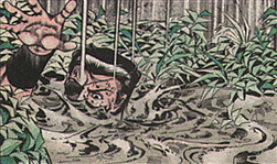 Chan sinks into the quicksand