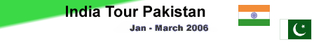 india tour to pakistan 2006