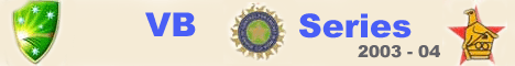 India Tour Australia - 2003/04