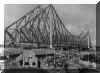 The new Hooghly bridge as on 1947. The bridge was opened in 1943