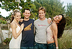 Kristin Richardson, Christopher Daniel Barnes, Brad Rowe, and Krista Allen