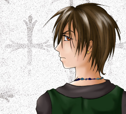 He looks like someone just goosed him. XD