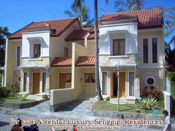 Villas for sale and vacation rental luxury Senggigi Residences & Residential Lombok Indonesia
