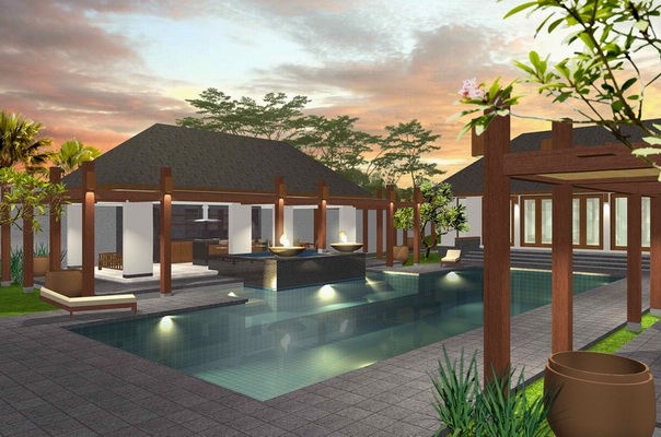 pool view