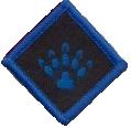 Otter Blue PawBadge