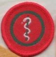 Timber Wolf First Aid Badge