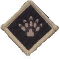 Otter Tan PawBadge