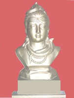 bronze siva statue