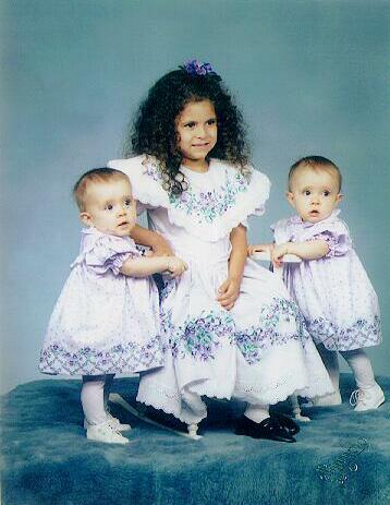 Lauren and Kristen, with Alex