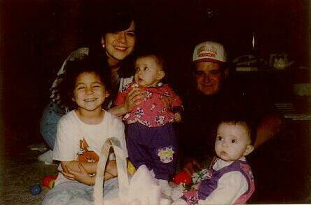 The Sims family in Texas, Mike, Marianne, Lauren, Kristen, Alex