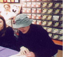 from the signing I went to.  Shitty quality, no flashes allowed.