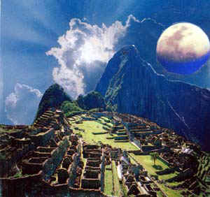 Luna sulle Ande
