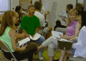 Participant's pernission granted for photograph