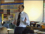 Dr Hartley in action