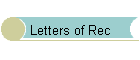 Letters of Rec