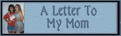 A Letter To My Mom Banner