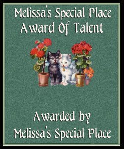 Melissa's Award