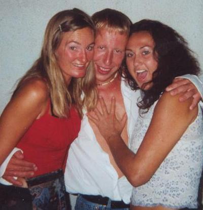 Mark getting fondled by 2 Germans