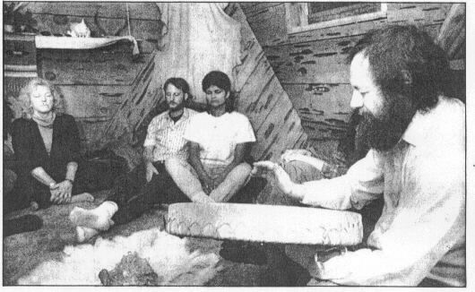 Picture of Graywolf Swinney and Drumming Circle
