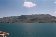 Greek Peloponessos from the boat ride to Poros