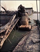 Destroyed Nasiriya Bridge