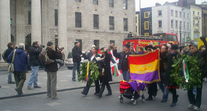 Outside the GPO.