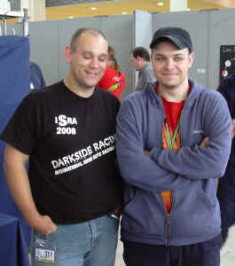 The winners James Cleave and Antonin Vojtik 