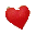 small red heart