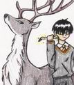 disegno di james potter-prongs