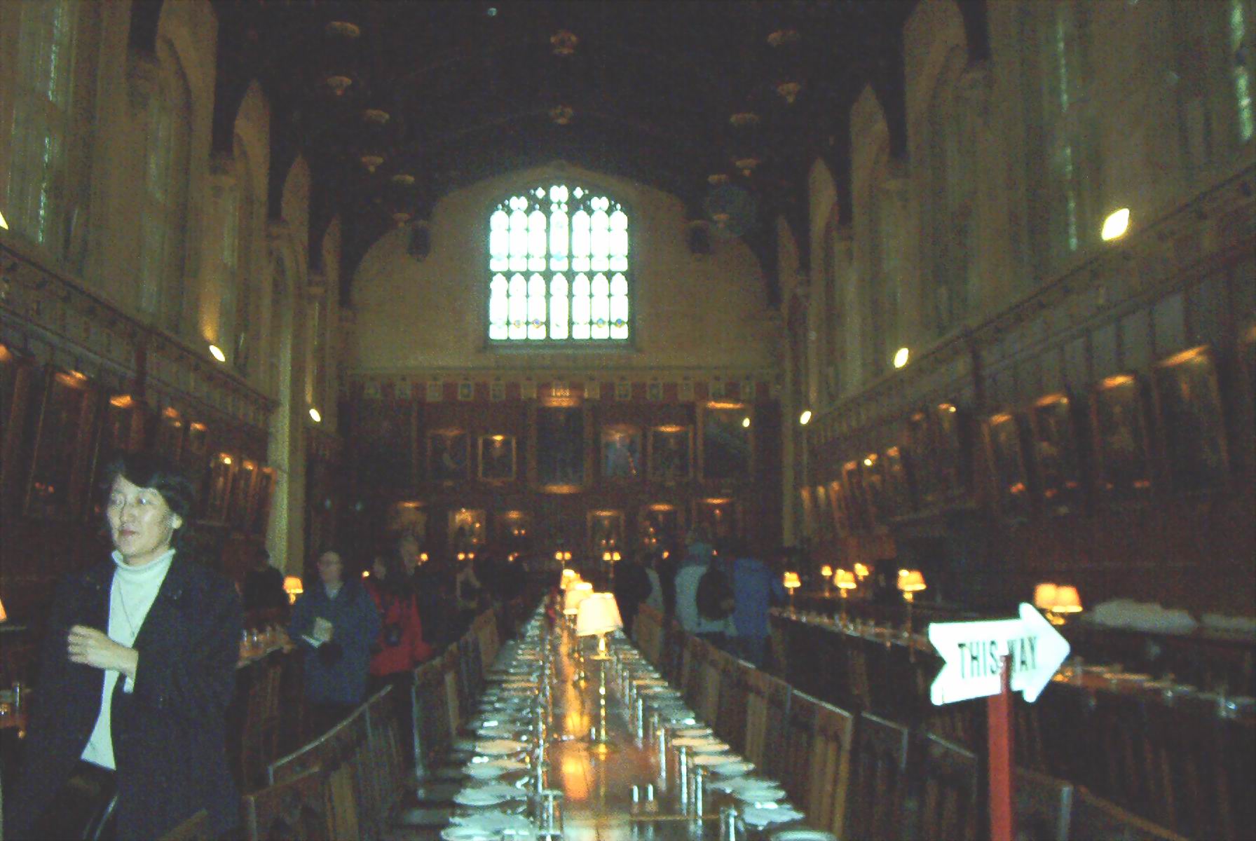 la sala grande (Oxford-Christ Church College)